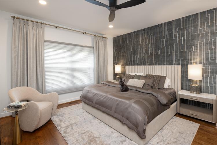 Modern Living: Primary Bedroom With Warm Neutrals, Cohesive Finishes, & Lasting Style