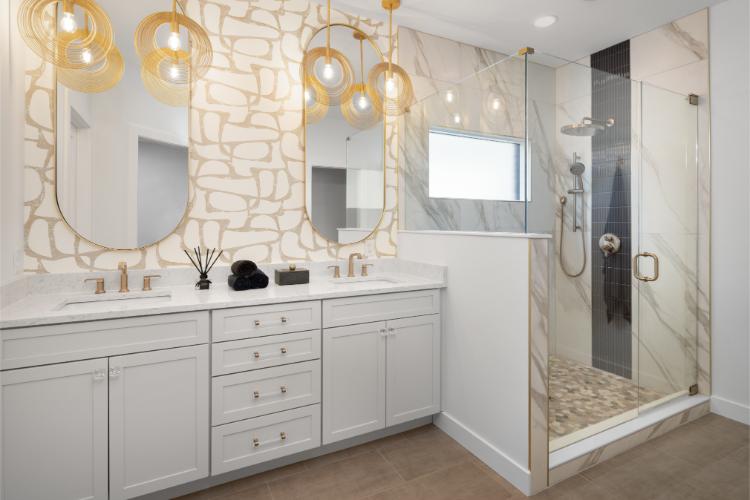Modern Living: Spa-Like Bathroom With Warm Neutrals, Cohesive Finishes, and Lasting Style